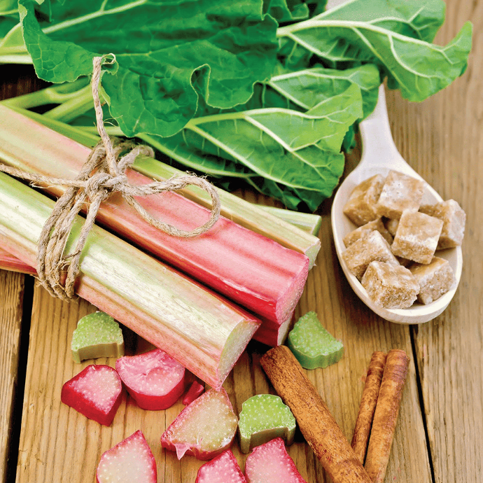 Rhubarb (Rheum rhabarbarum)