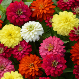 [235] Zinnia ''Come and Cut Again'' mix (Zinnia Elegans)